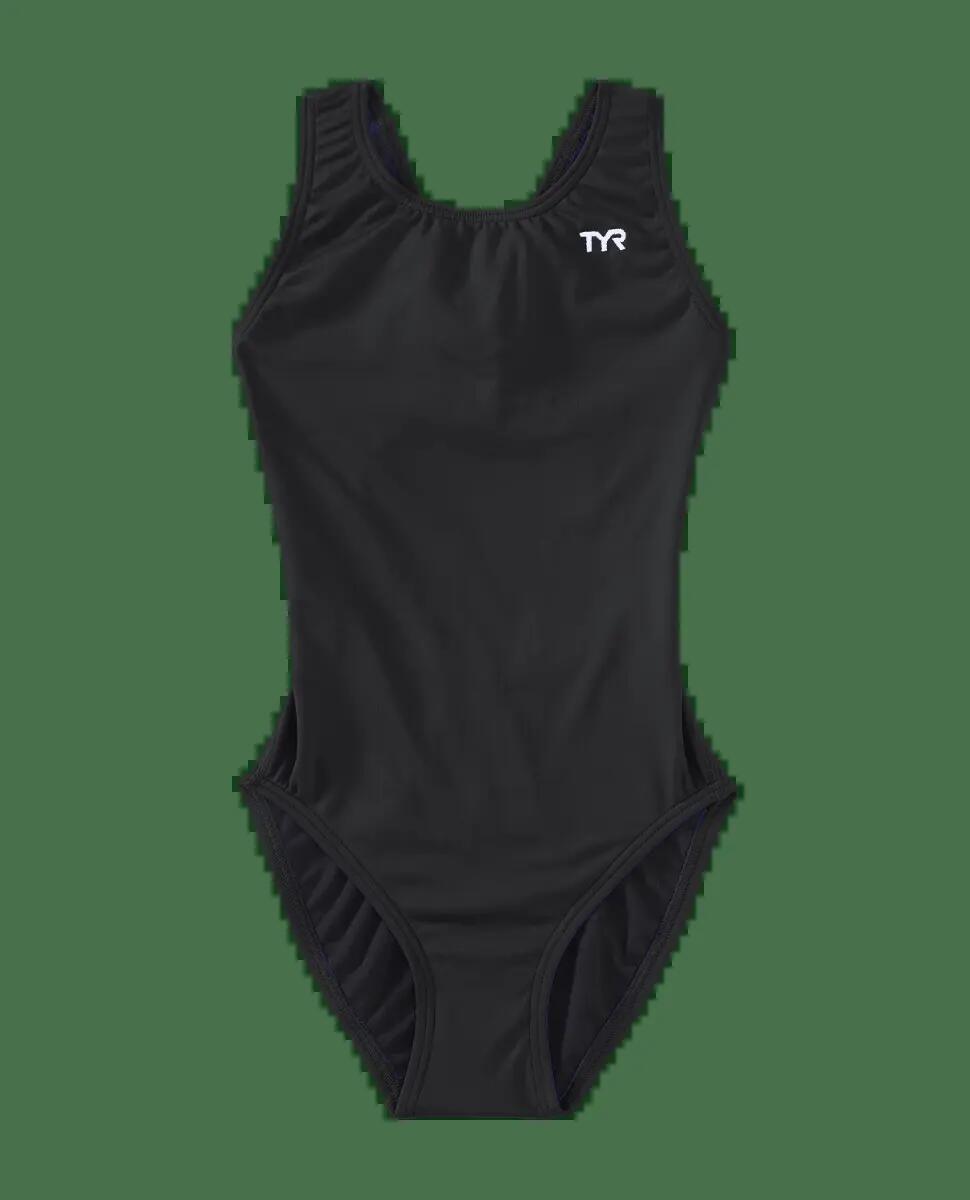 Fato de banho TYR Durafast Elite® Maxfit Solid para menina 3/4