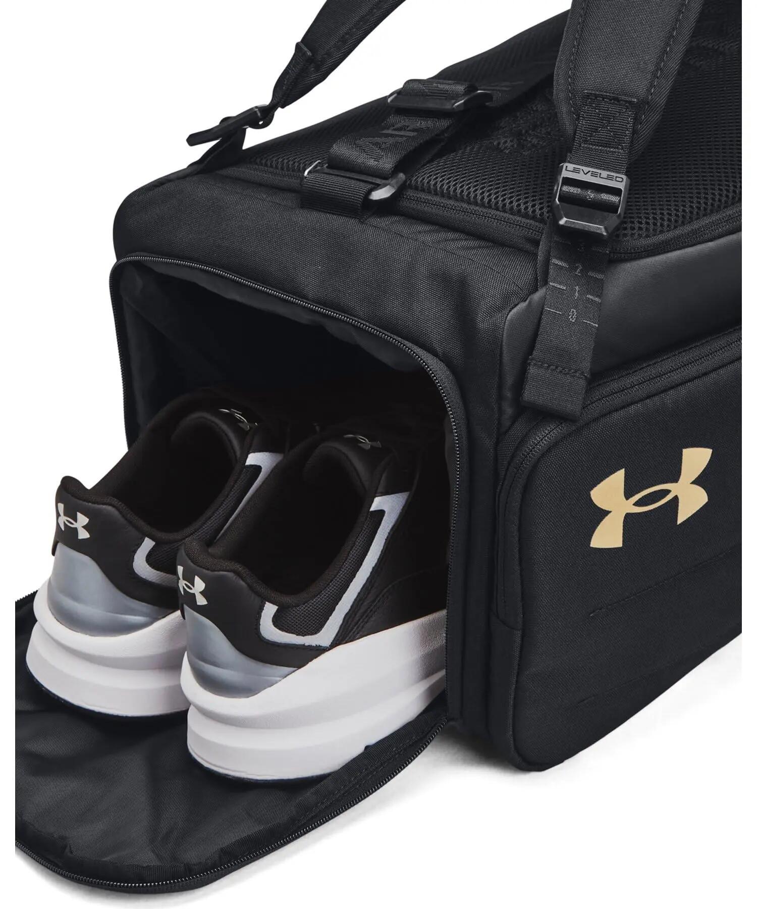 Sac de sport Under Armour Contain Duo Duffle Small Noir 4/8