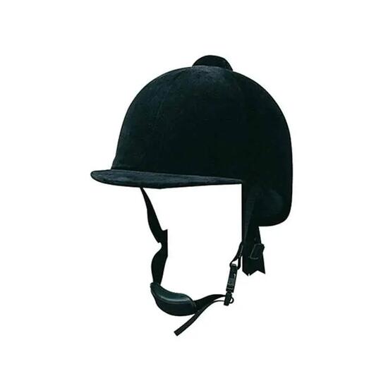 Casque d'équitation en velours Zaldi Extra