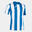 T-shirt manga curta Rapaz Joma Inter azul royal branco