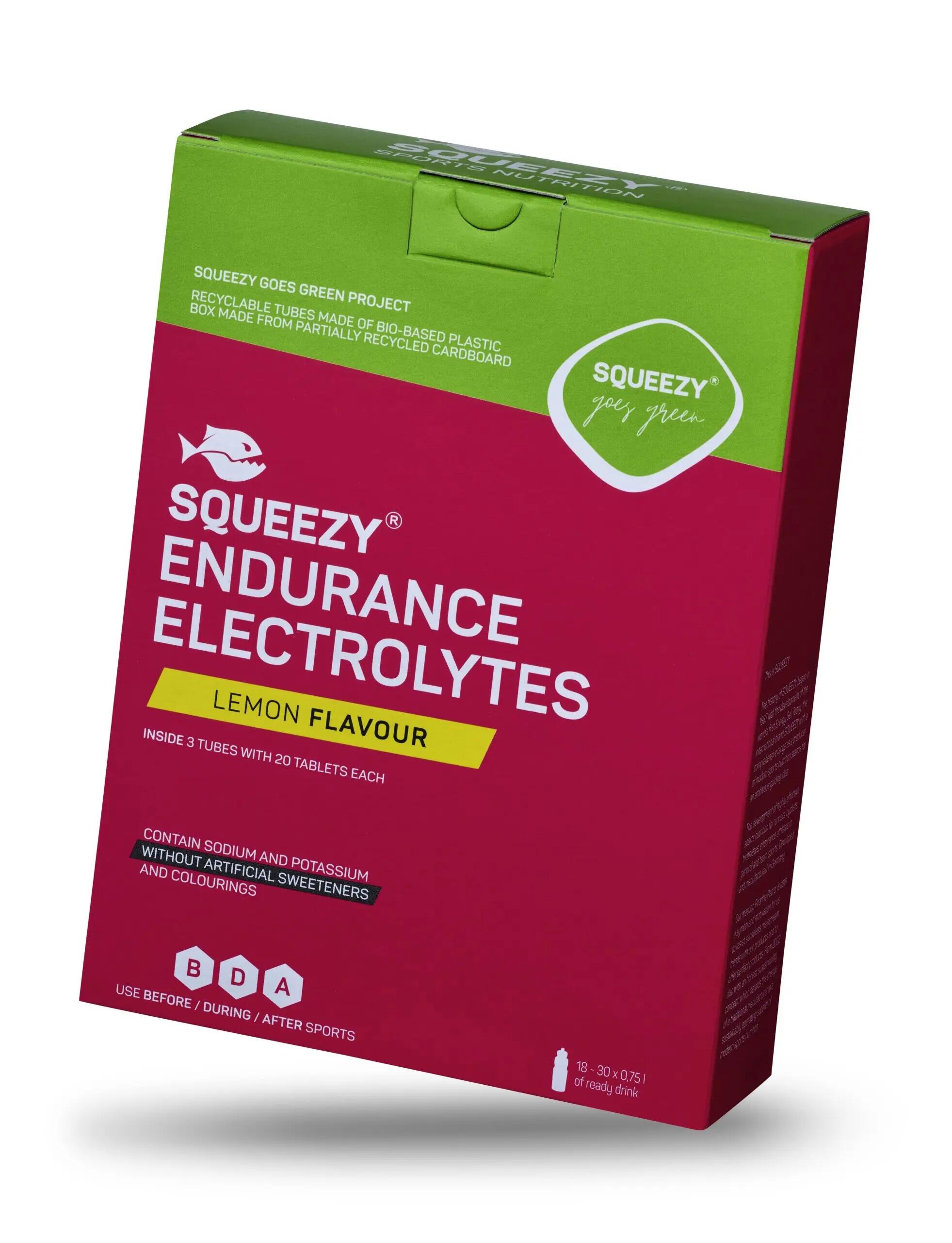 SQUEEZY Endurance Electrolytes - Orange 2/4