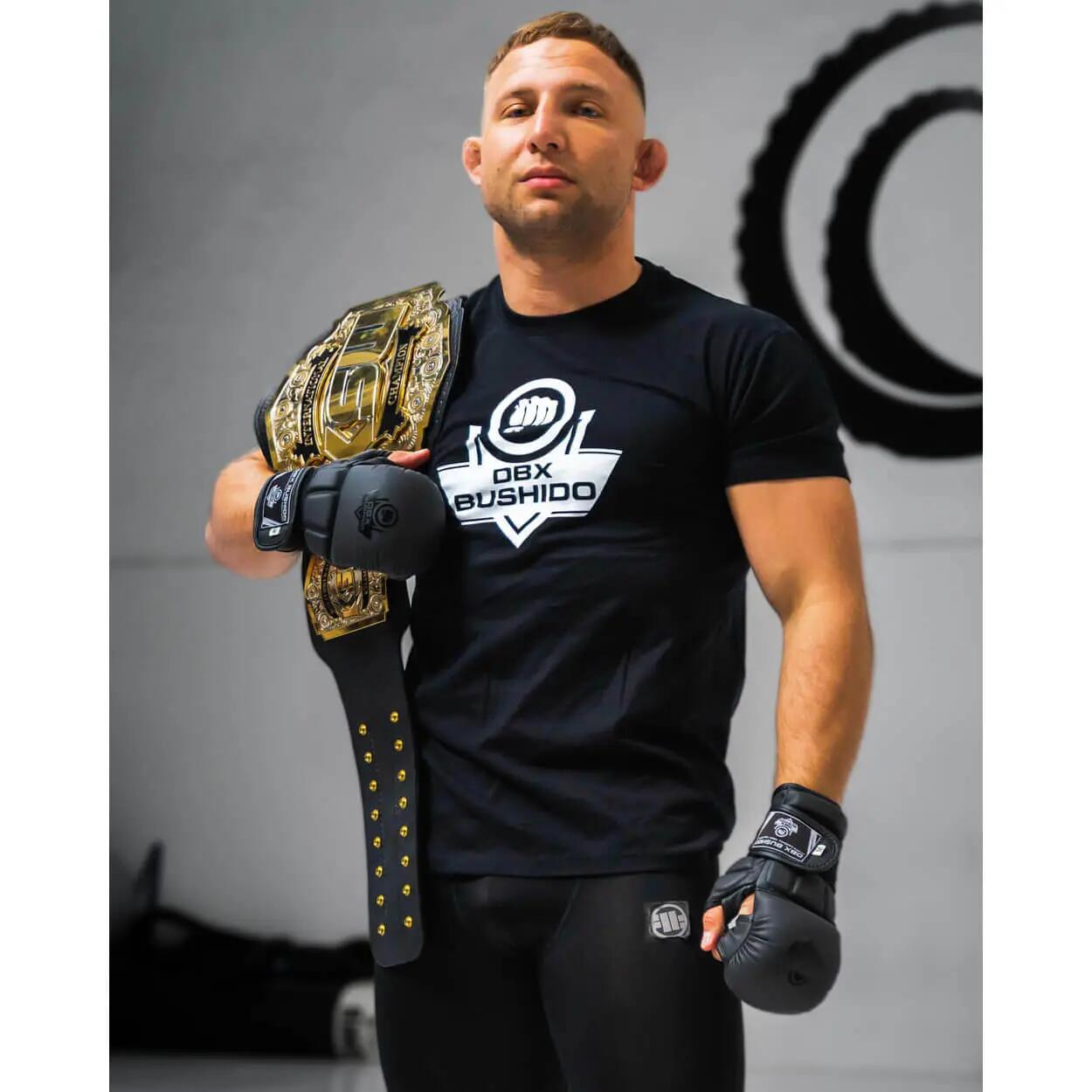Rękawice MMA sparingowe Black Master Valor Series DBX Bushido 4/7