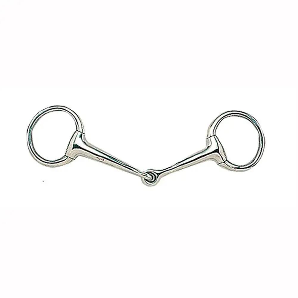 Mors de bridle voor paard in roestvrij staal voor dressuur Zaldi 2/2