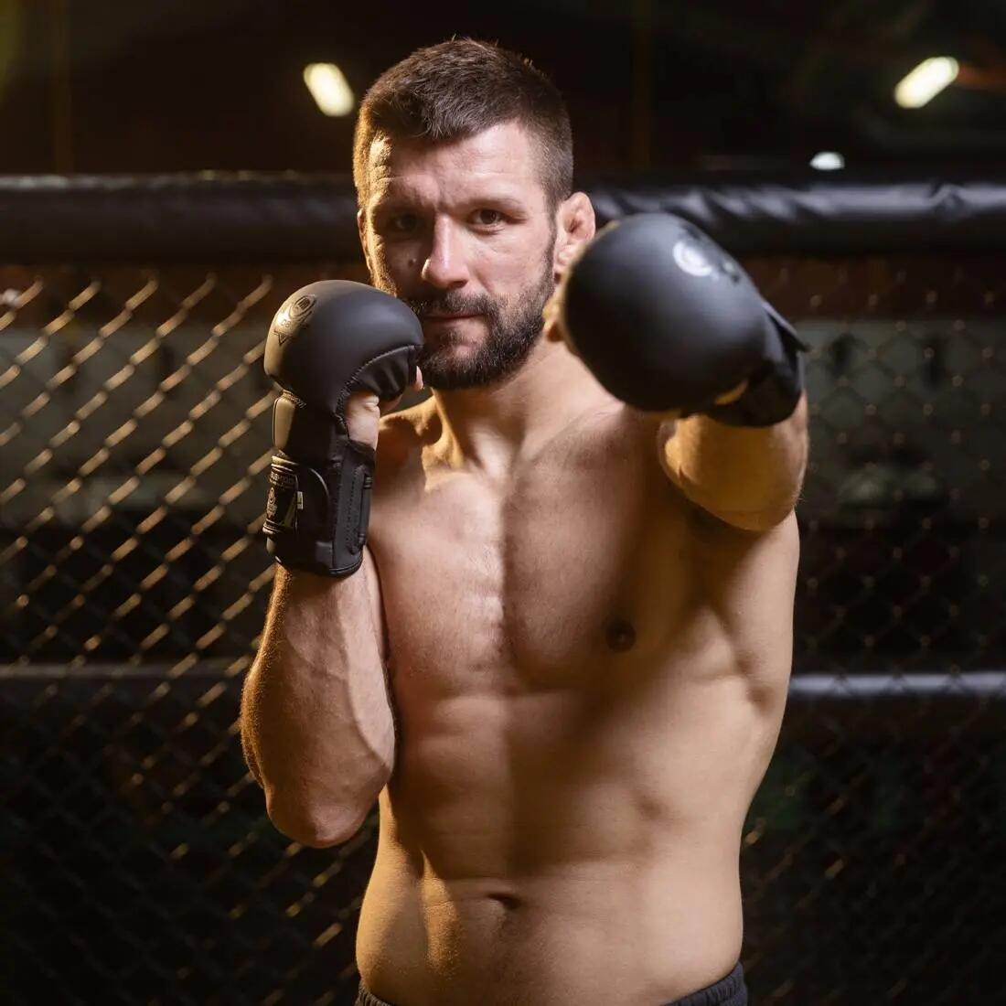 Rękawice MMA sparingowe Black Master Valor Series DBX Bushido 2/7