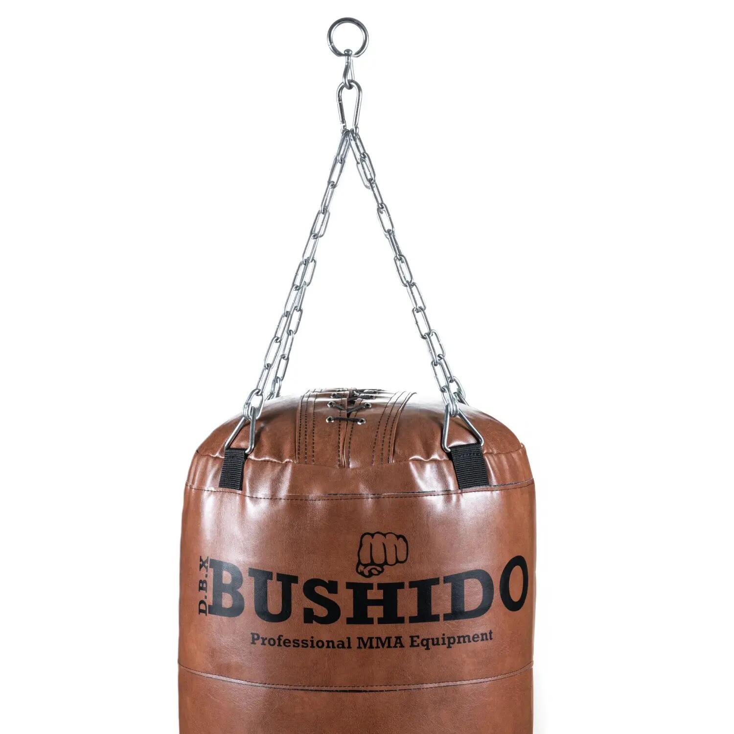 Worek bokserski treningowy 150cm 50kg RETRO brązowy - Spartan | DBX Bushido 3/7