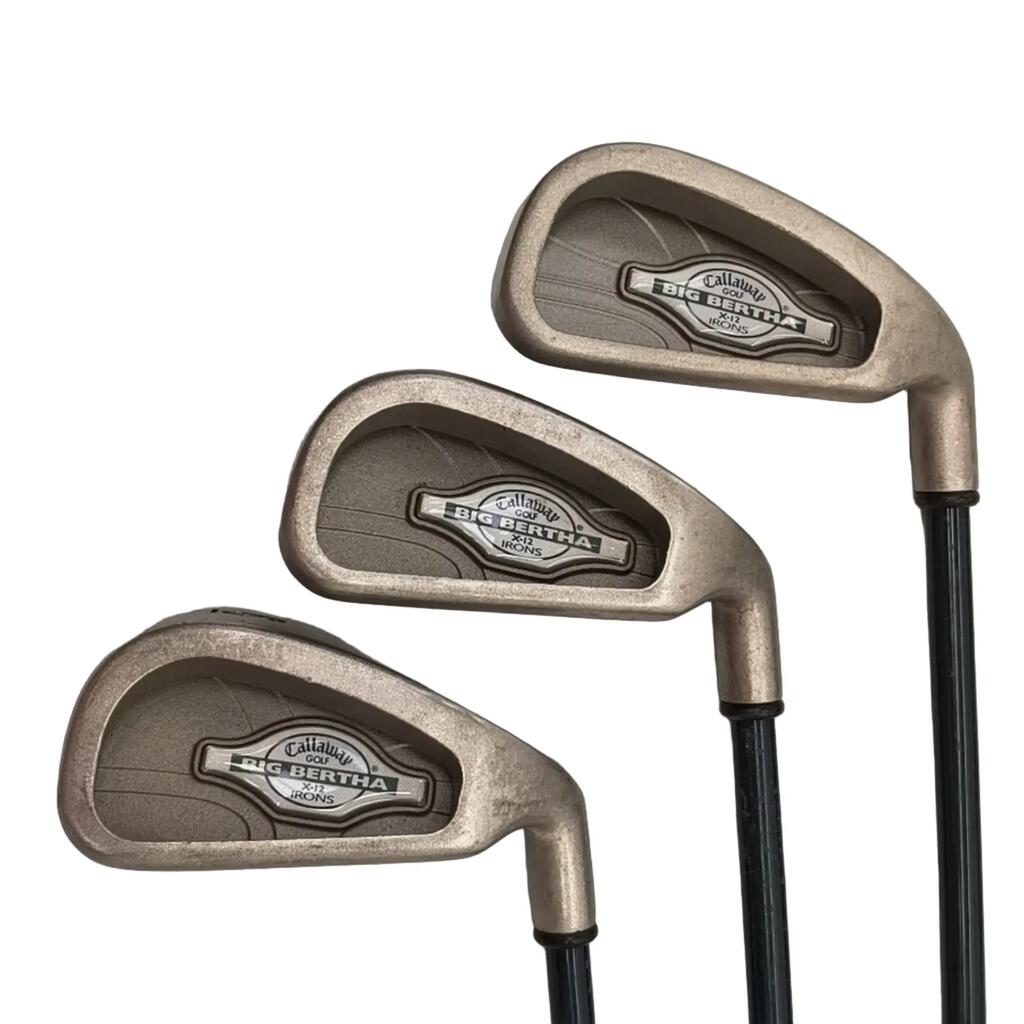 Callaway Steelhead X-12 Iron Set / 4-PW+SW / Flex Ladies / Graphite