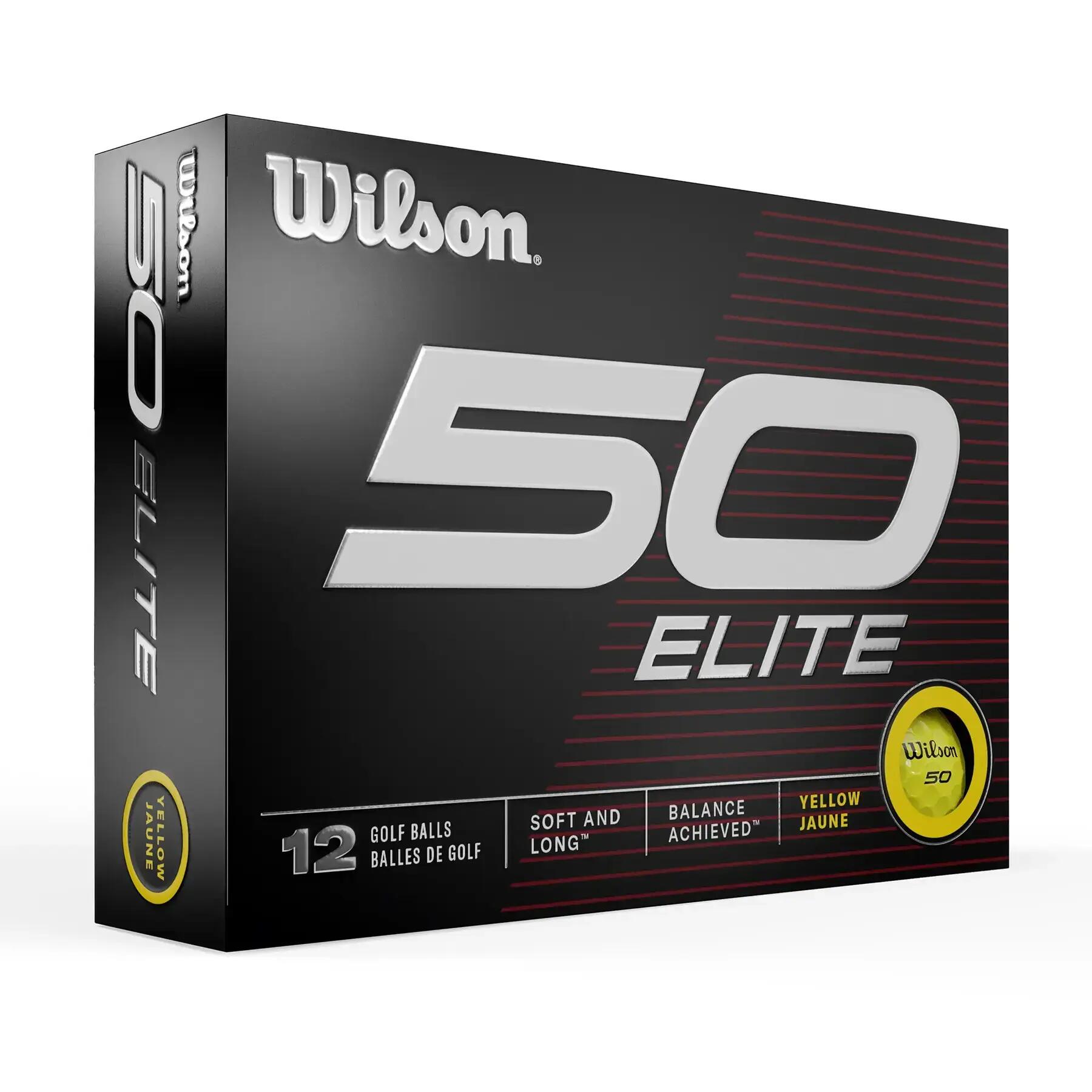 Balles de golf Wilson Golf Fifty Elite (x12) 3/3