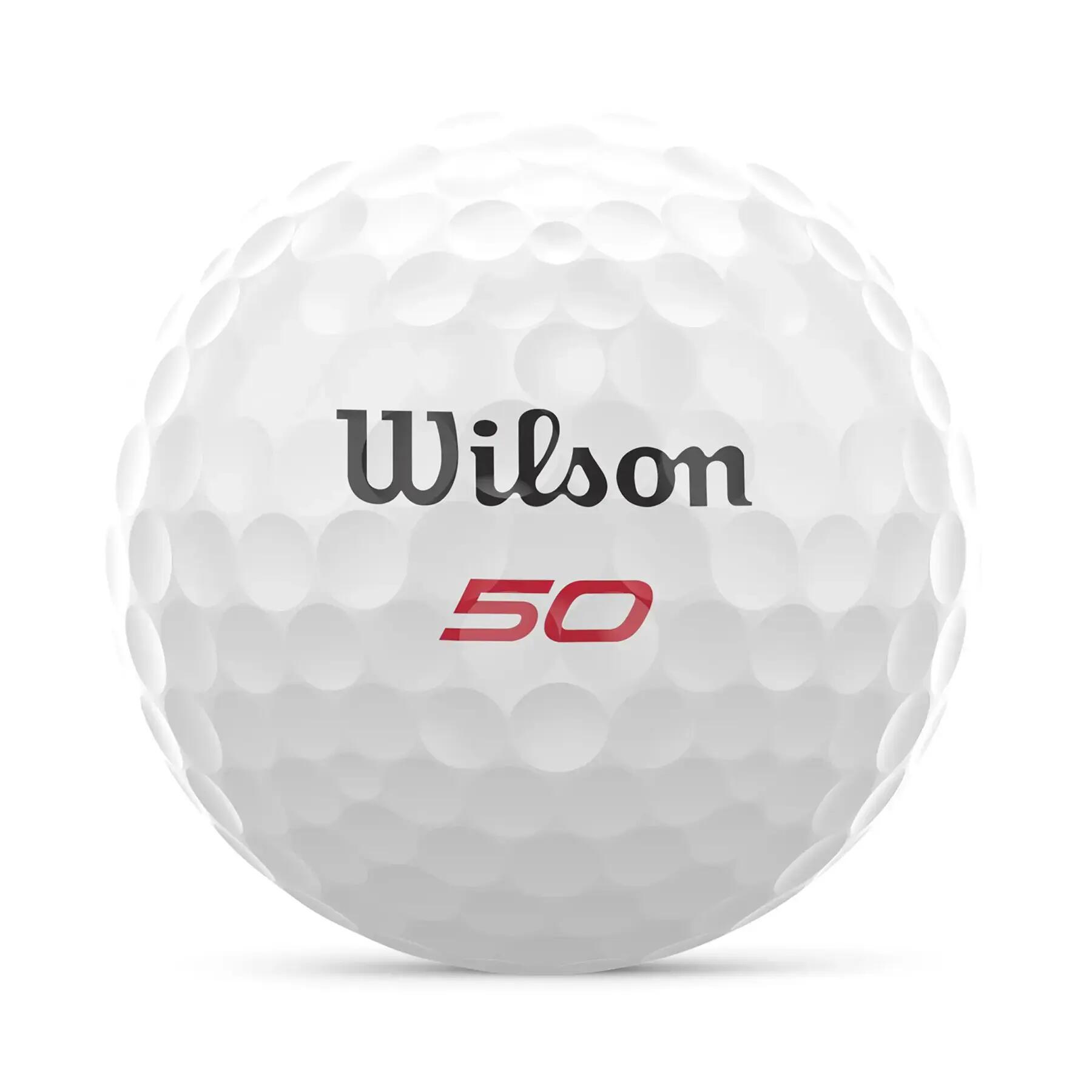 Balles de golf Wilson Golf Fifty Elite (x12) 2/3