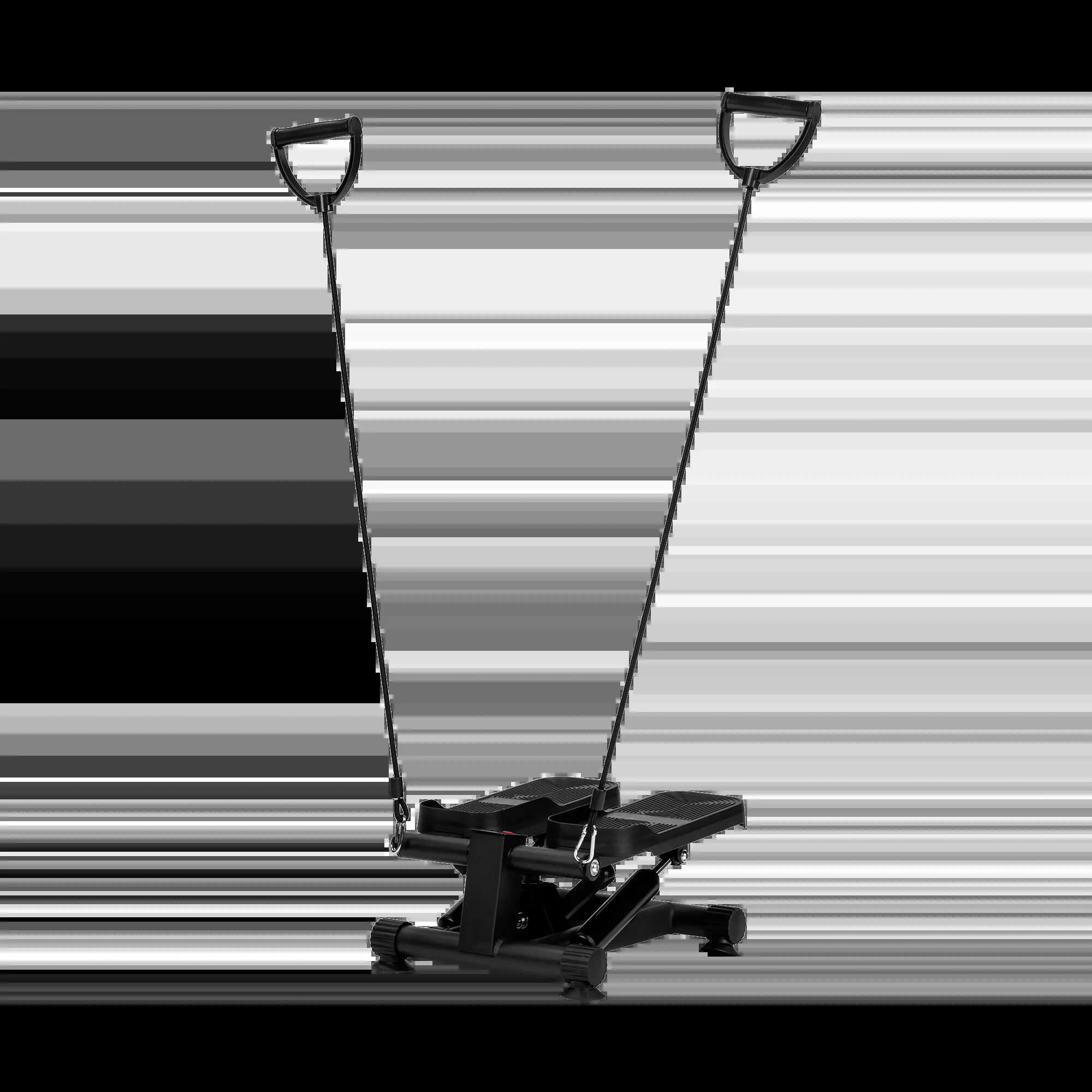 Mini stepper 2w1 monitor LCD taśmy oporowe do treningu nóg i rąk Rebel 6/7