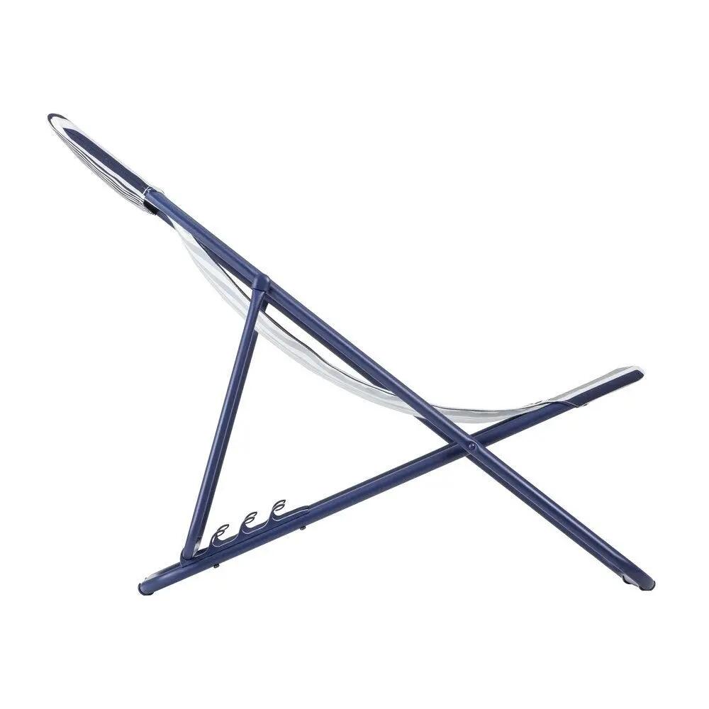 Transat jardin pliant multi-positions - MAXI TRANSAT - Bleu - Lafuma Mobilier 4/6