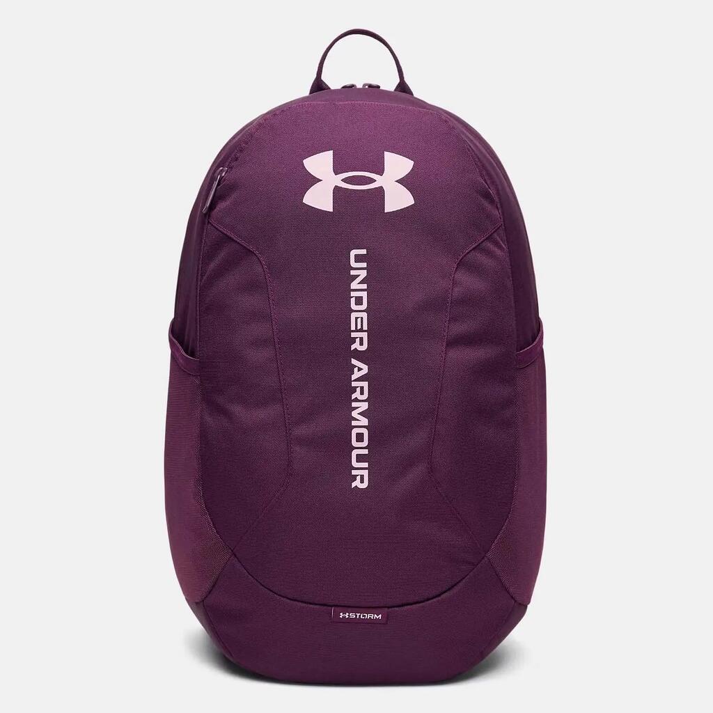 UA Hustle Lite Sports Backpack Purple Echo 26.5L