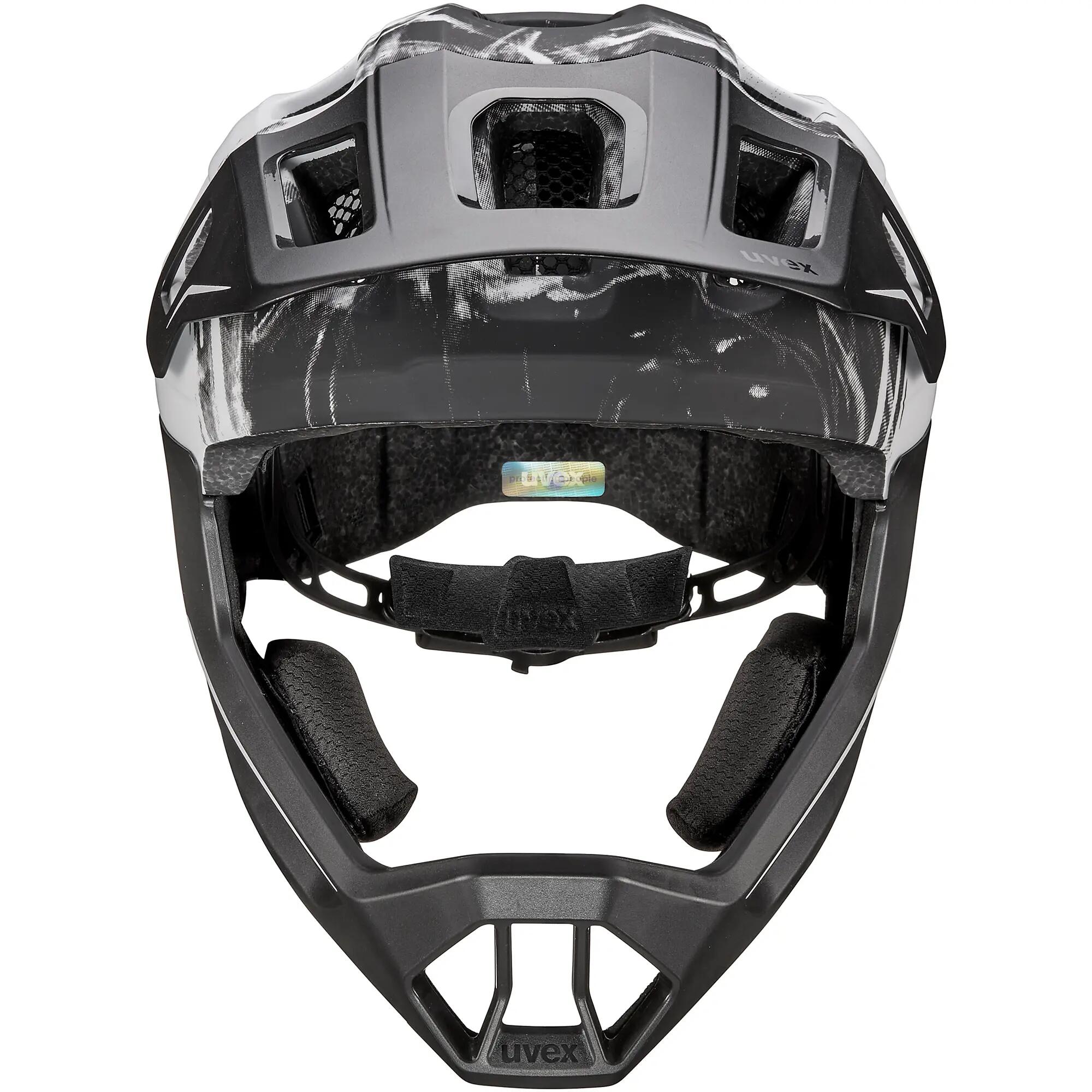 Kask rowerowy dziecięcy UVEX React jr. fullface 4/6
