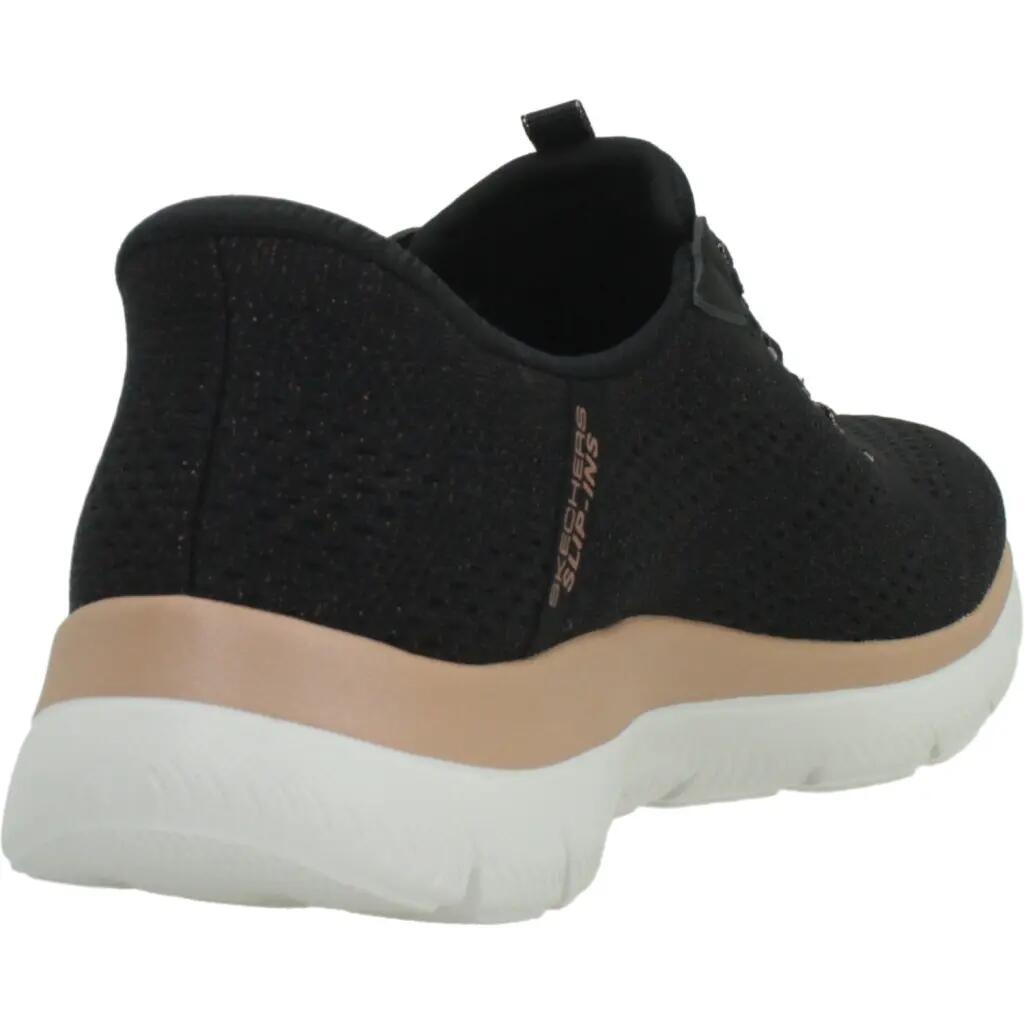 Buty SKECHERS SLIP - INS ARCH FIT SUMMITS SOFT Czarny 3/5