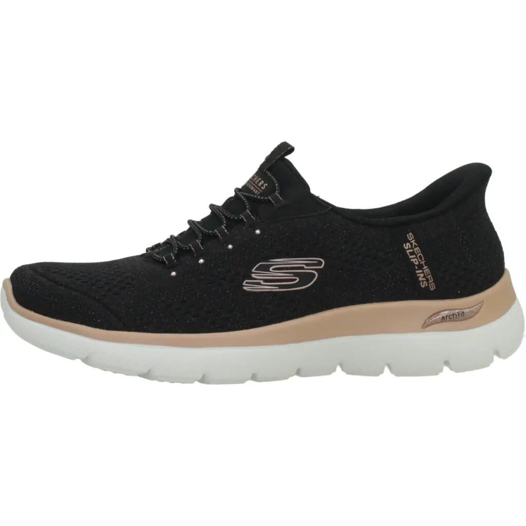 Buty SKECHERS SLIP - INS ARCH FIT SUMMITS SOFT Czarny 2/5