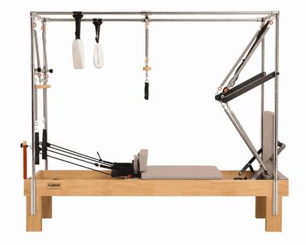 Appareil de Pilates Cadillac en bois massif , stable et sûr