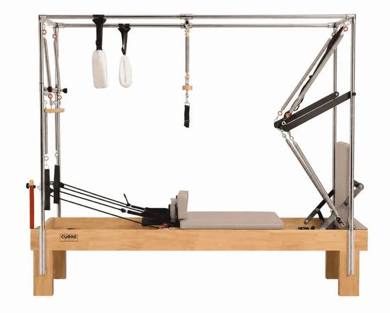 Appareil de Pilates Cadillac en bois massif , stable et sûr