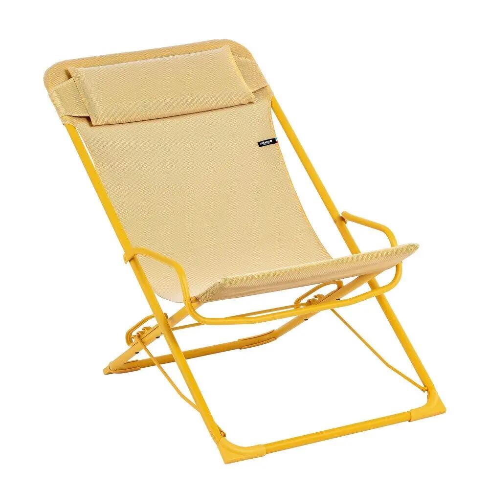 Lot de 2 Transats jardin oscillants - TRANSASWING - Jaune - Lafuma Mobilier 2/4