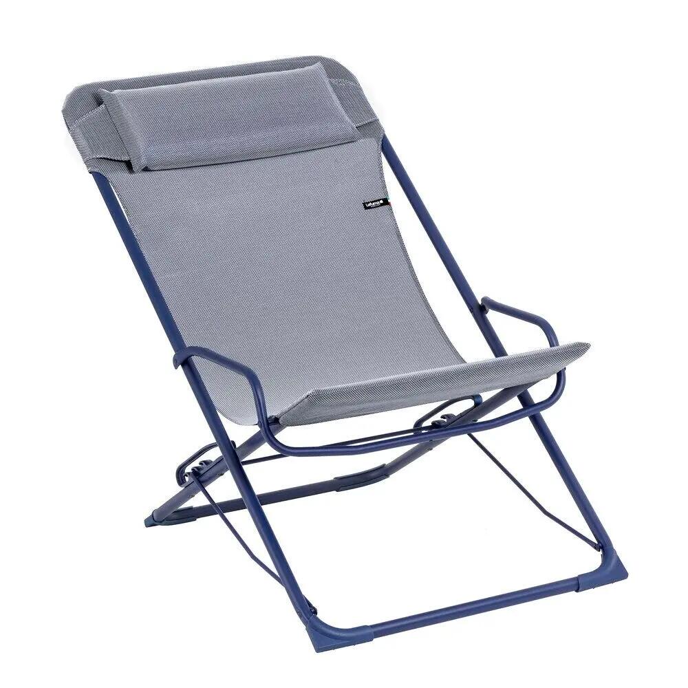 Lot de 2 Transats jardin oscillants - TRANSASWING - Bleu - Lafuma Mobilier 2/4