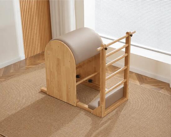 Accessoire de Pilates Barrel Bois Stable et Anatomique