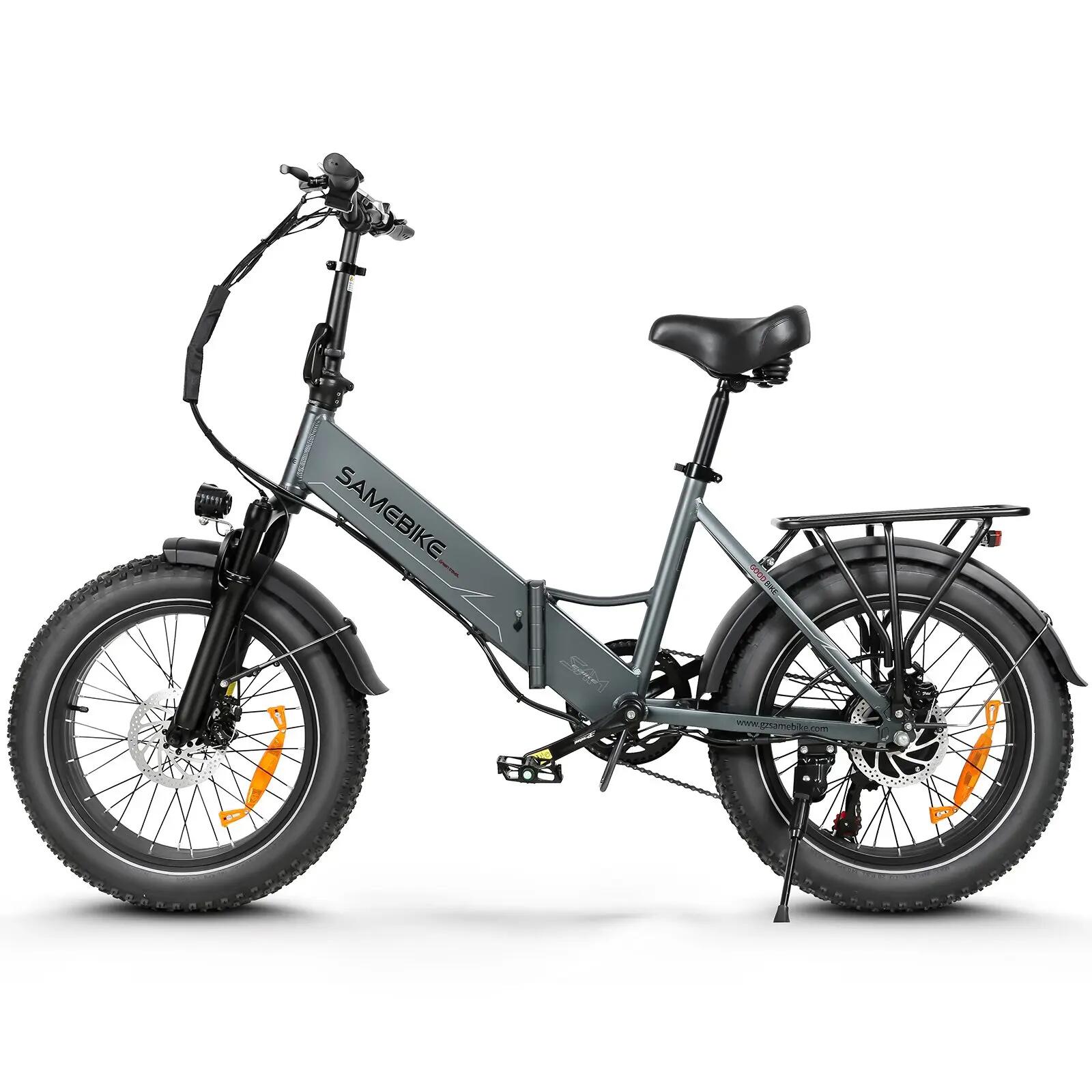 Bici elettrica pieghevole adulto NFC 48V 13Ah Shimano 7v LOTDM200-II 2/7