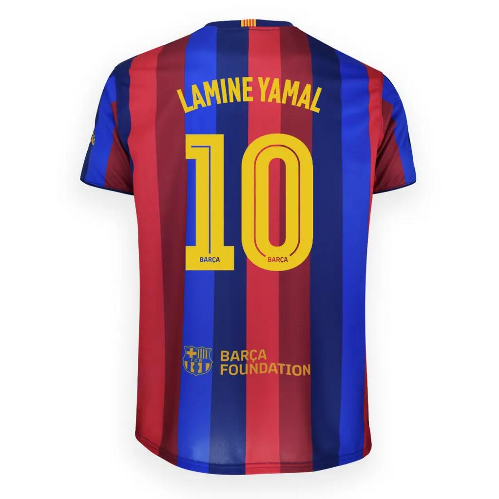 Detský fanúšikovský dres FC Barcelona 2026–27 – Lamine Yamal 10