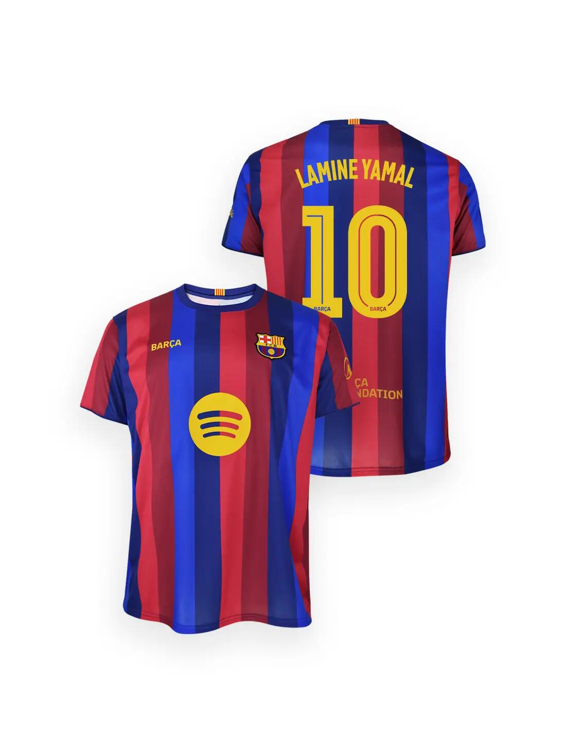 Camiseta Lamine Yamal FC Barcelona Niño 2026/27 Primera Equipación 3/8
