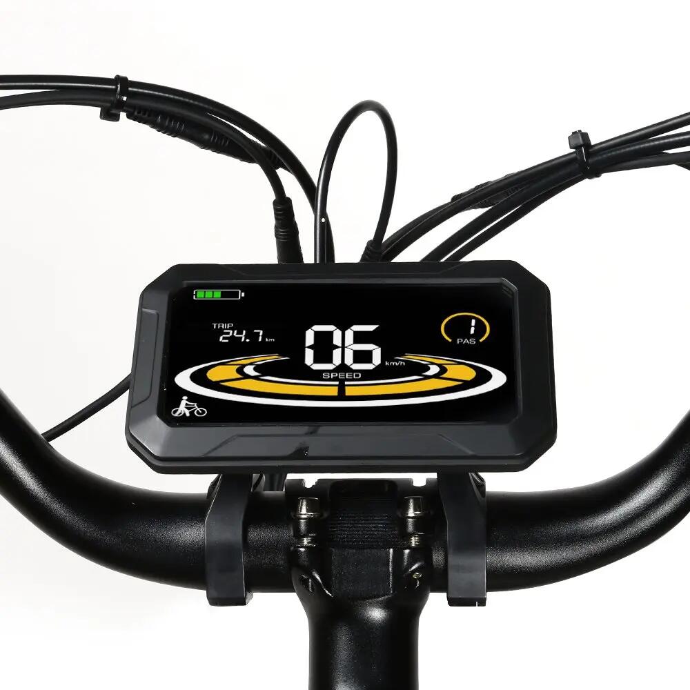 Bicicleta elétrica City Cycling Unissexo 48V 14Ah Shimano 7v Disc RS-A01 Plus 5/7