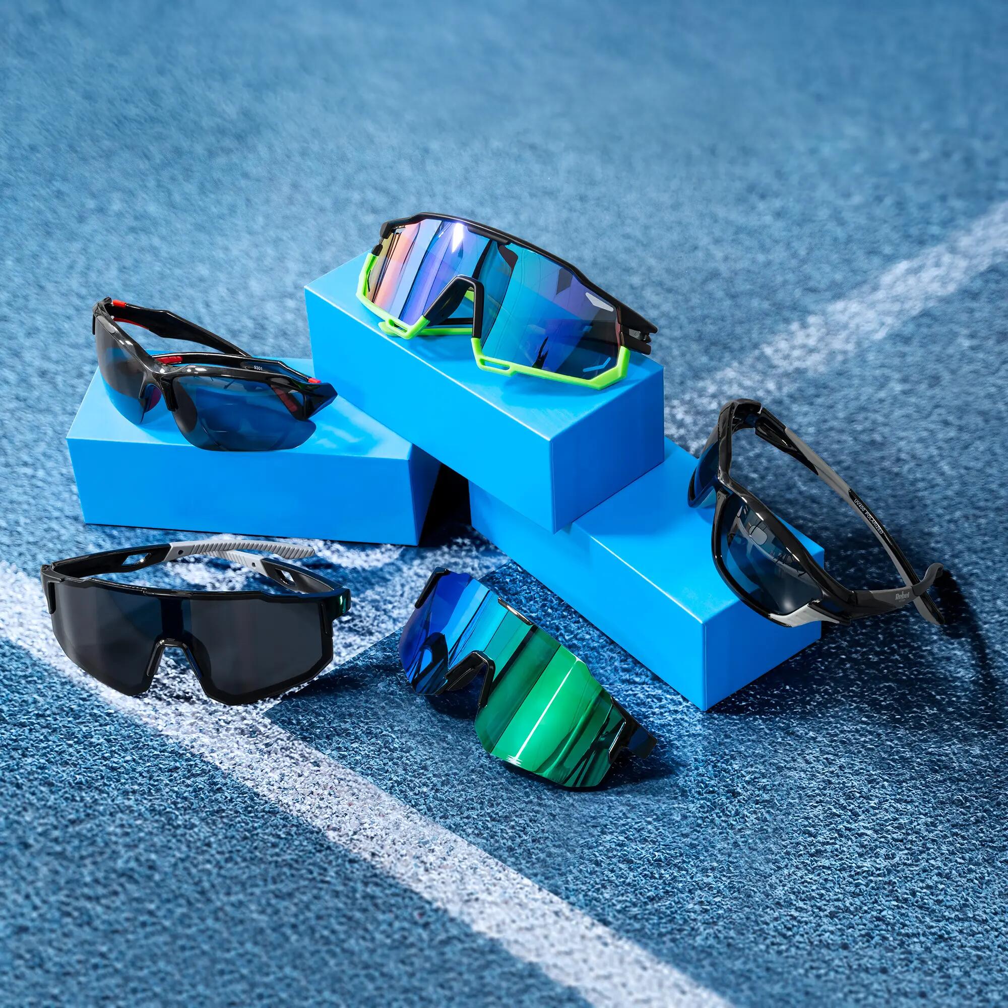 Okulary sportowe przeciwsłoneczne polaryzacyjne Rebel z polaryzacją UV 400 4/5