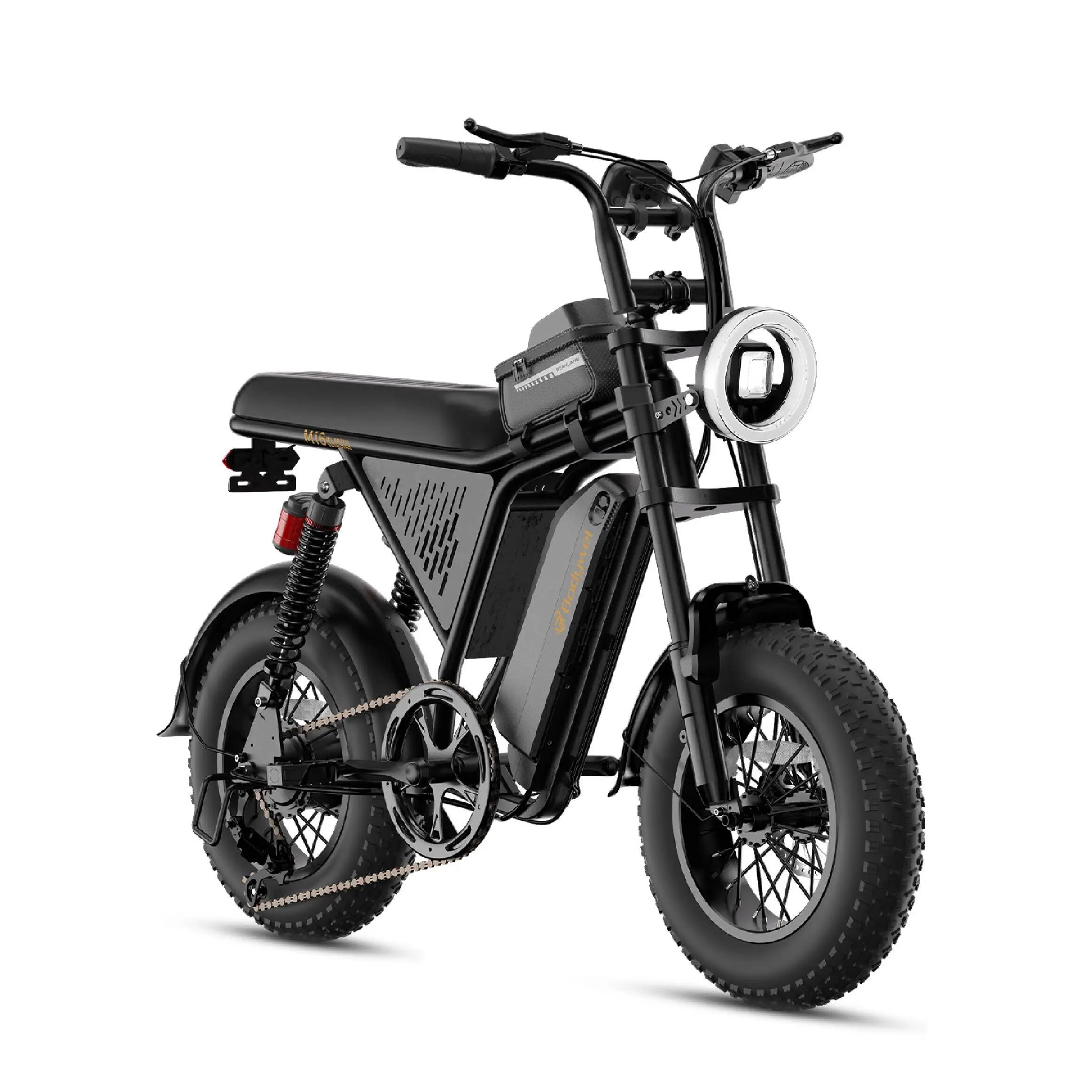 Bicicletta elettrica per adulti Bodywel M16Pro batteria 48V 15Ah motore 250W 4/14