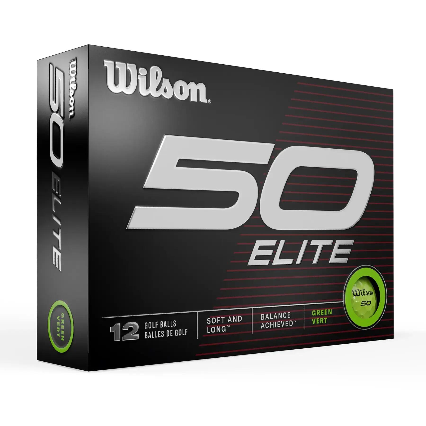 Golfballen Wilson Golf Fifty Elite (x12) 3/3
