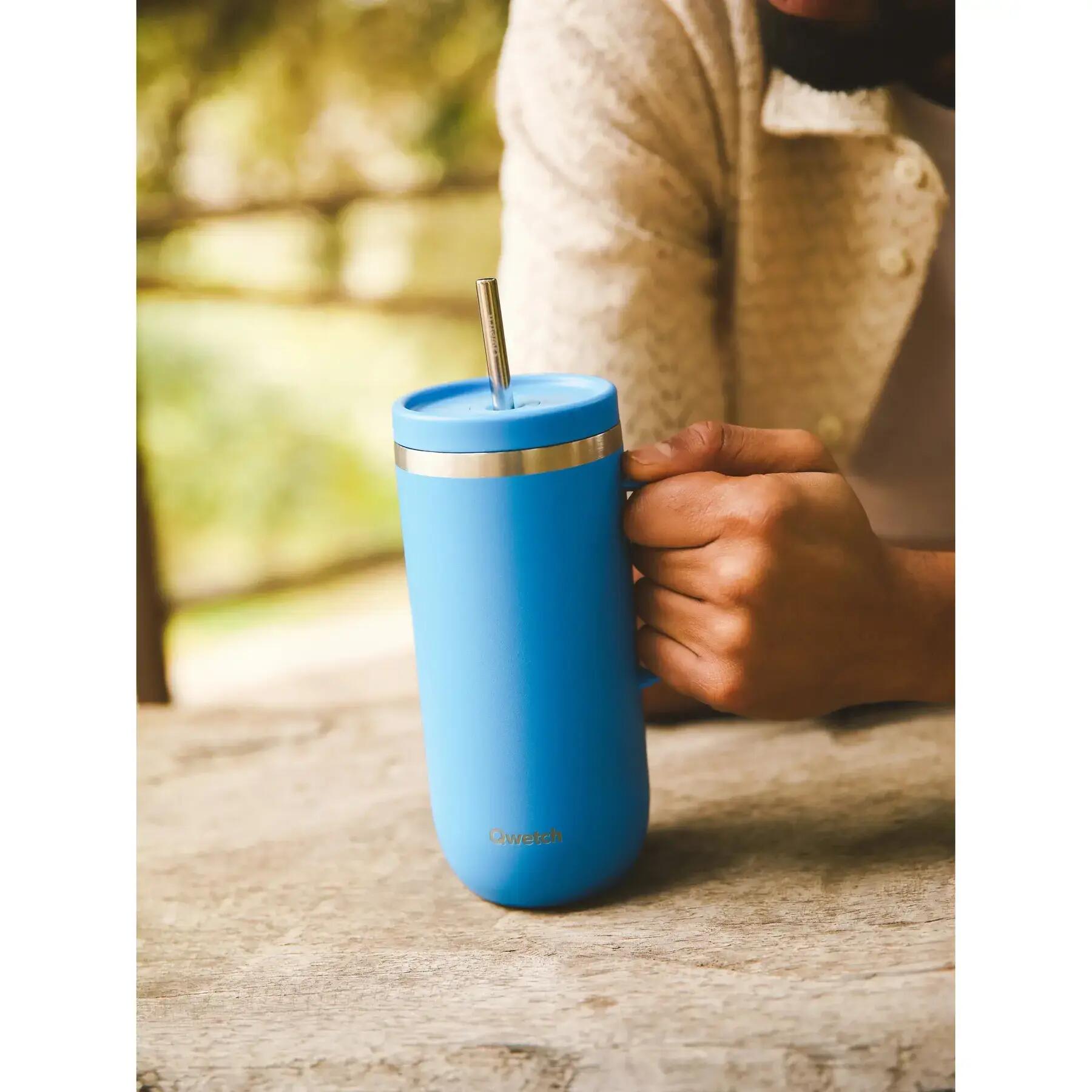 Gobelet isotherme inox avec anse Qwetch 2/3