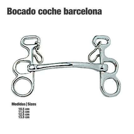 Mors de bride pour cheval Zaldi Barcelona