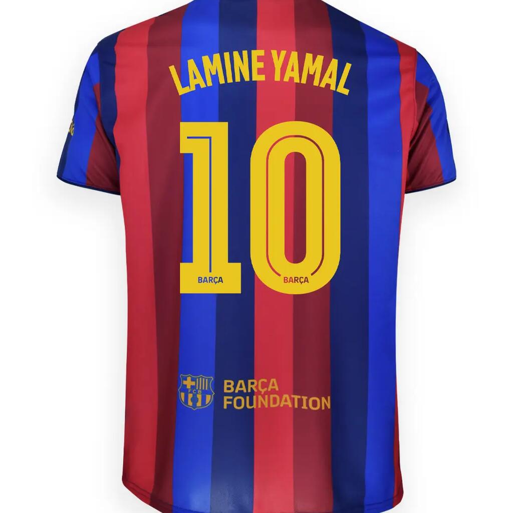 FC Barcelona – prémiový domáci dres na sezónu 2026/27, replika – LAMINE YAMAL 10