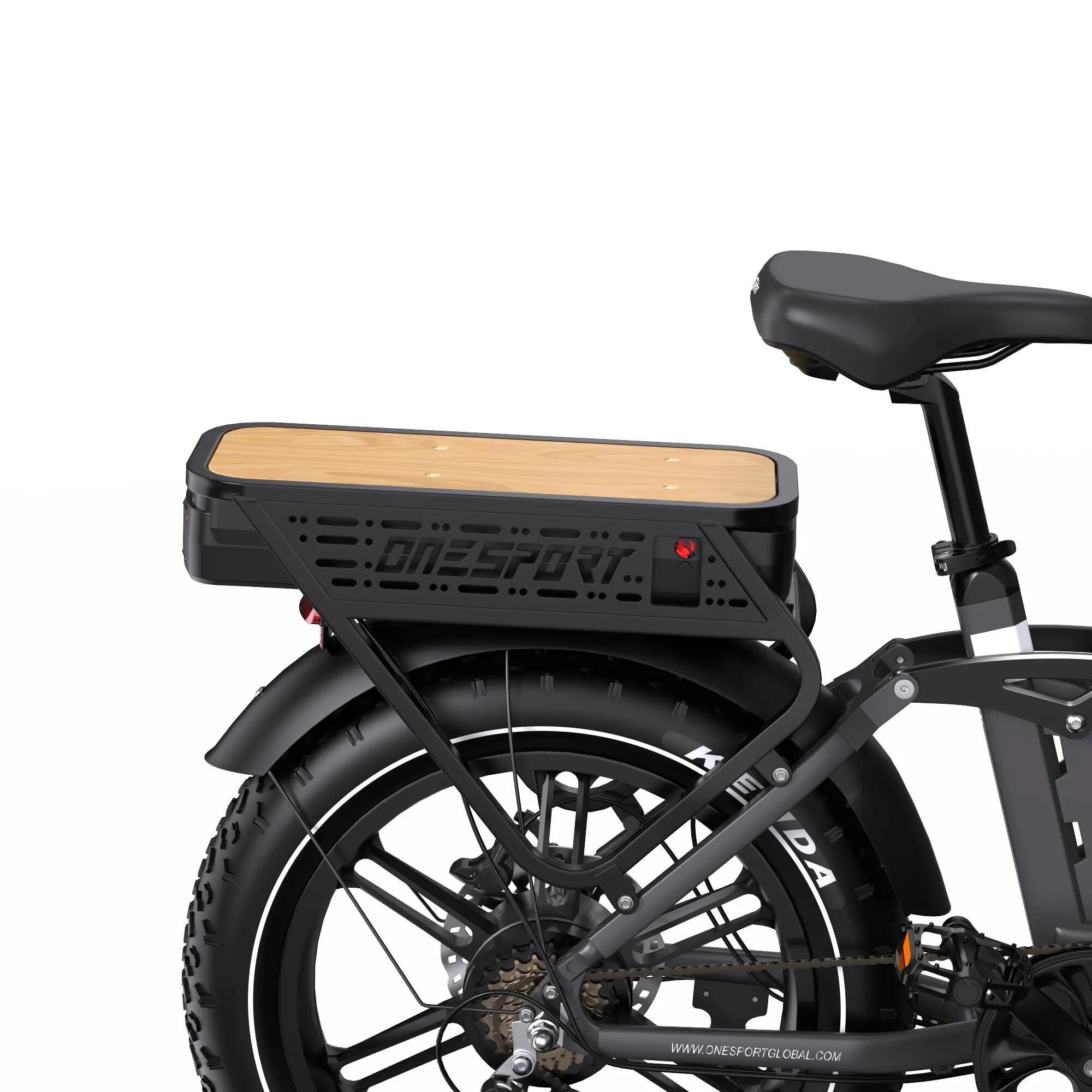 ONESPORT OT08 Pro Electric Bike For Adults 48V 18Ah Dual Batteries 12/15