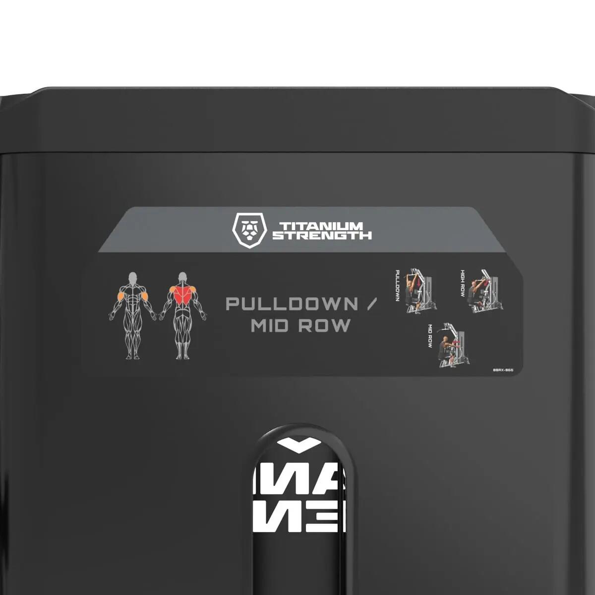 Lat Pulldown, High Row & 5/5