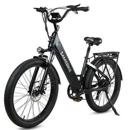 Vélo électrique City Cycling Unisex 48V 14Ah Shimano 7V Disc LCD RS-A01 Plus