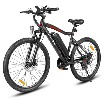 Unisex volwassene city e-bike 36v 13ah shimano 21 speed disc usb lcd led sy26-ii