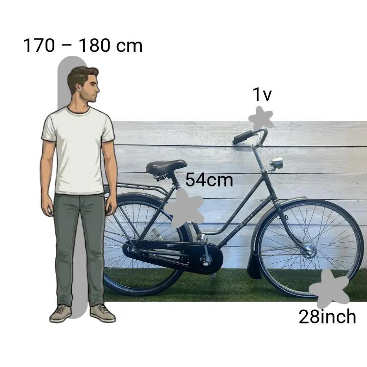 Bicicletta usata Gazelle Solide 2/4