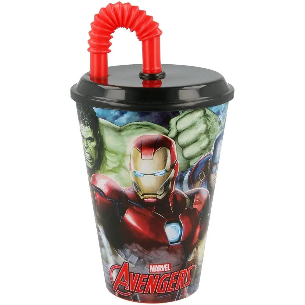 Avengers Bicchiere con coperchio e cannuccia 2/2