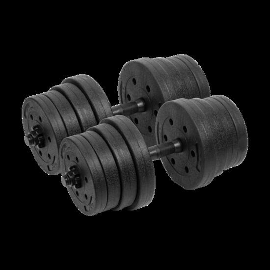 Hantle bitumiczne regulowane 2x15kg Rebel zestaw solidne