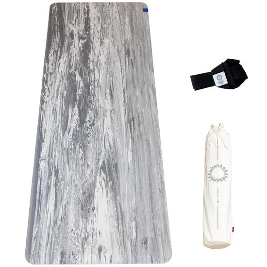 Tapis de yoga en 100% caoutchouc natural | antidérapant, naturel, durable