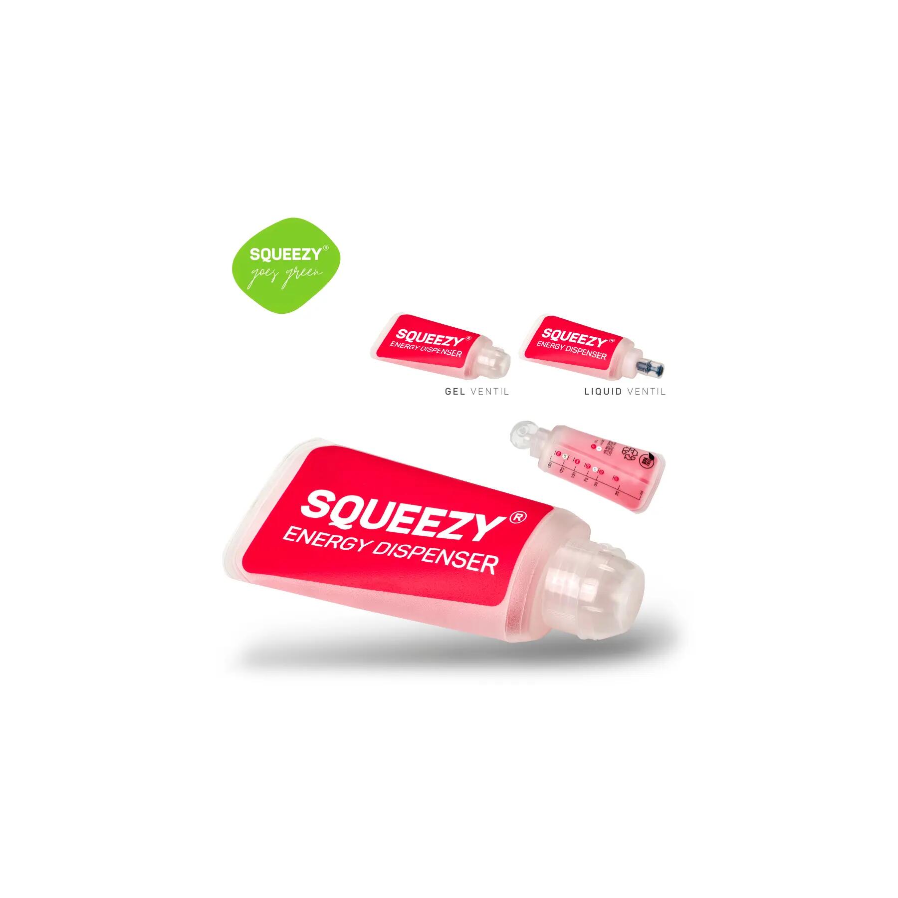 Distributeur réutilisable - running - softflask 150 ml - Squeezy 4/6