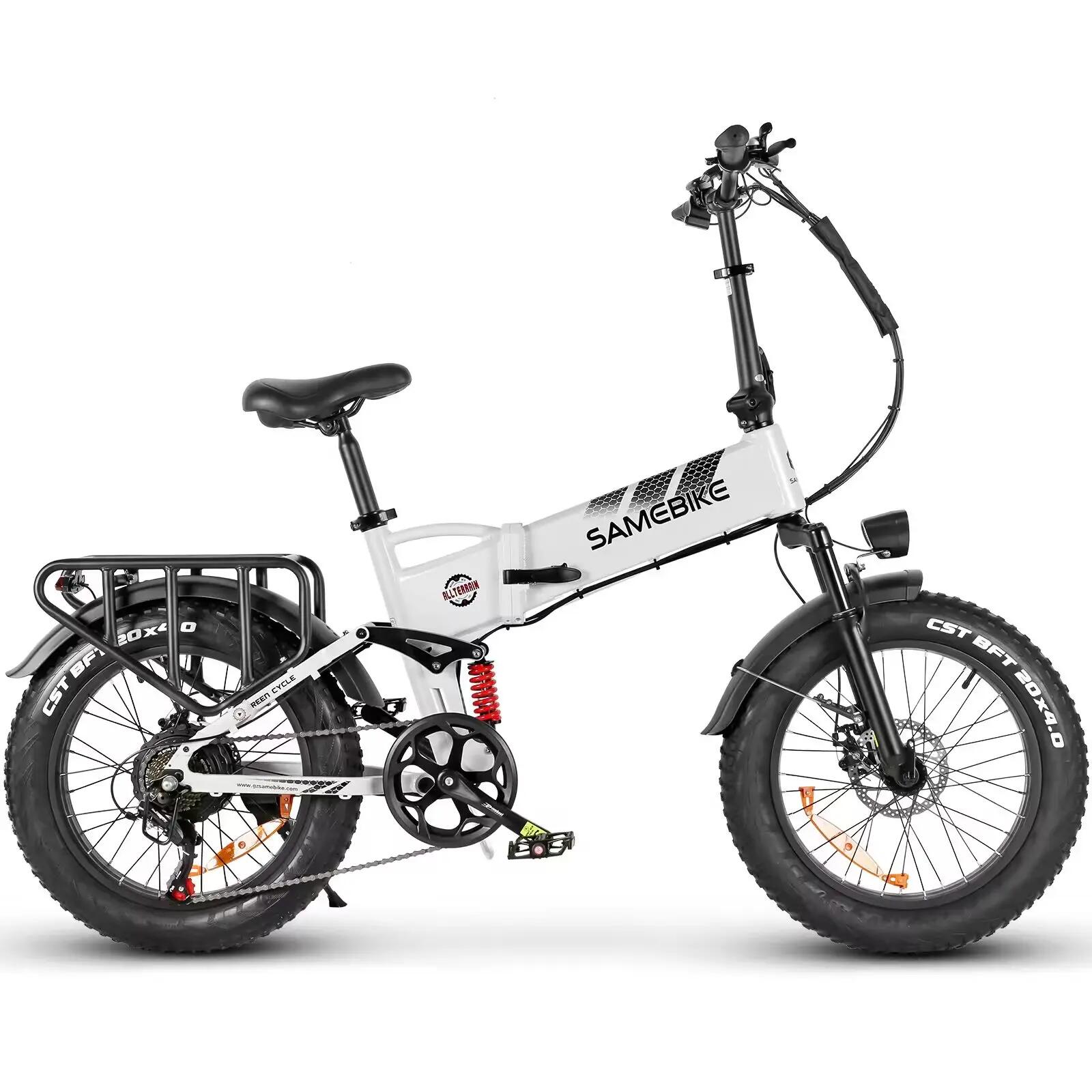 Unisex elektrische vouwfiets 48V 15Ah fat tire Shimano 7s RS-A02 Pro 2/7
