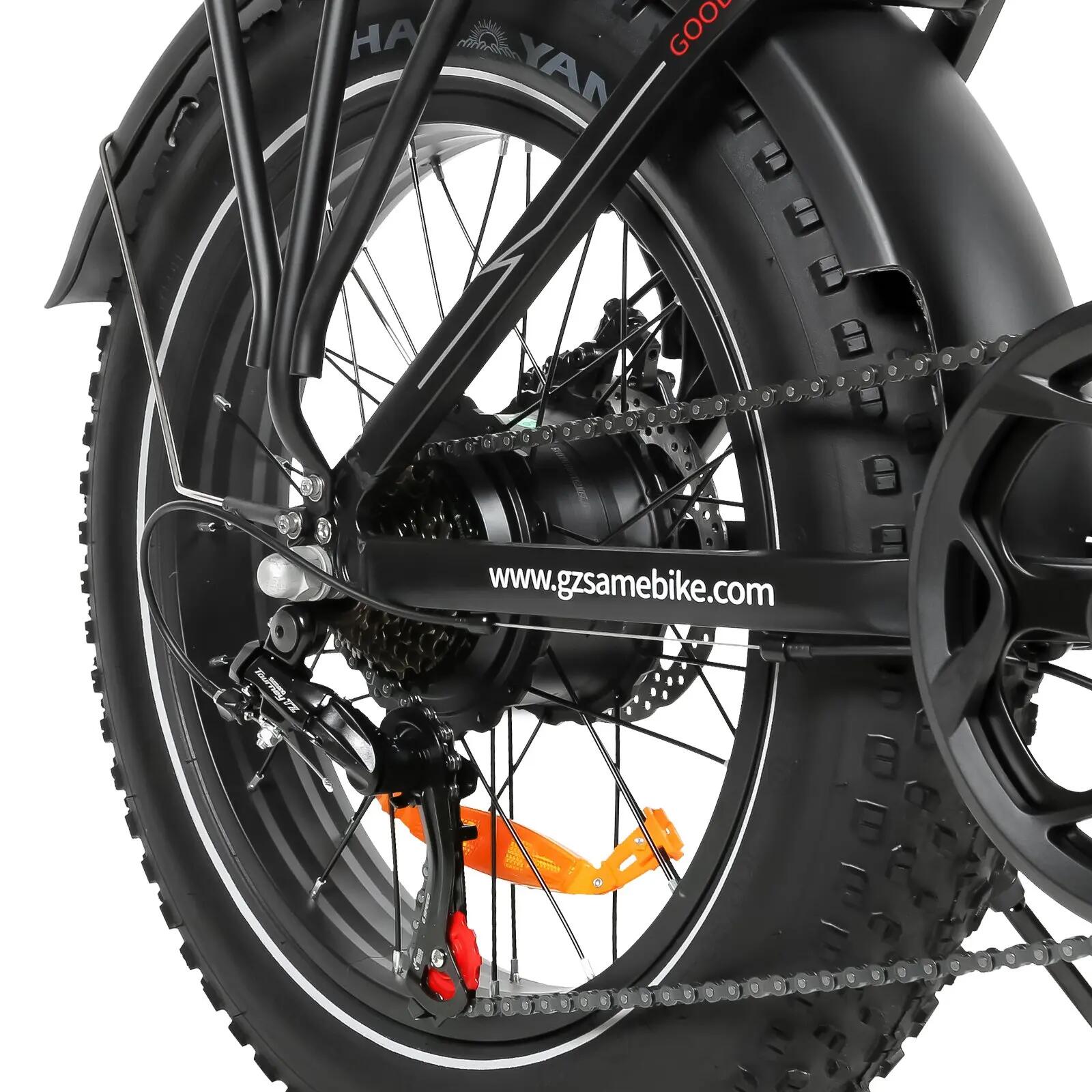 Unisex elektrische vouwfiets NFC 48V 13Ah Shimano 7v LOTDM200-II 6/7