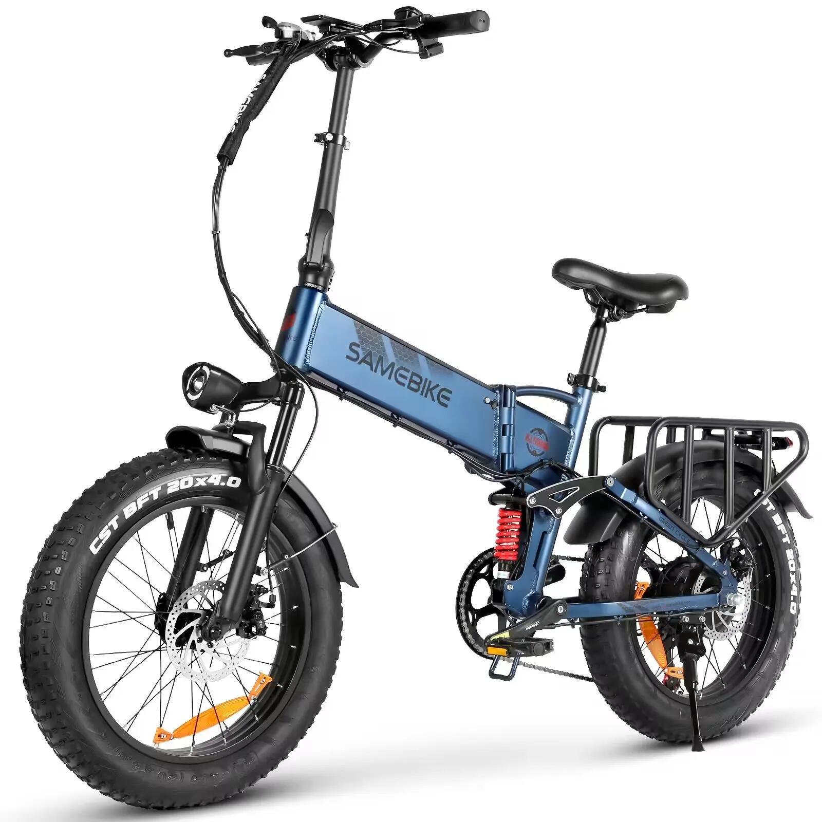 Unisex elektrische vouwfiets 48V 15Ah fat tire Shimano 7s RS-A02 Pro 2/7