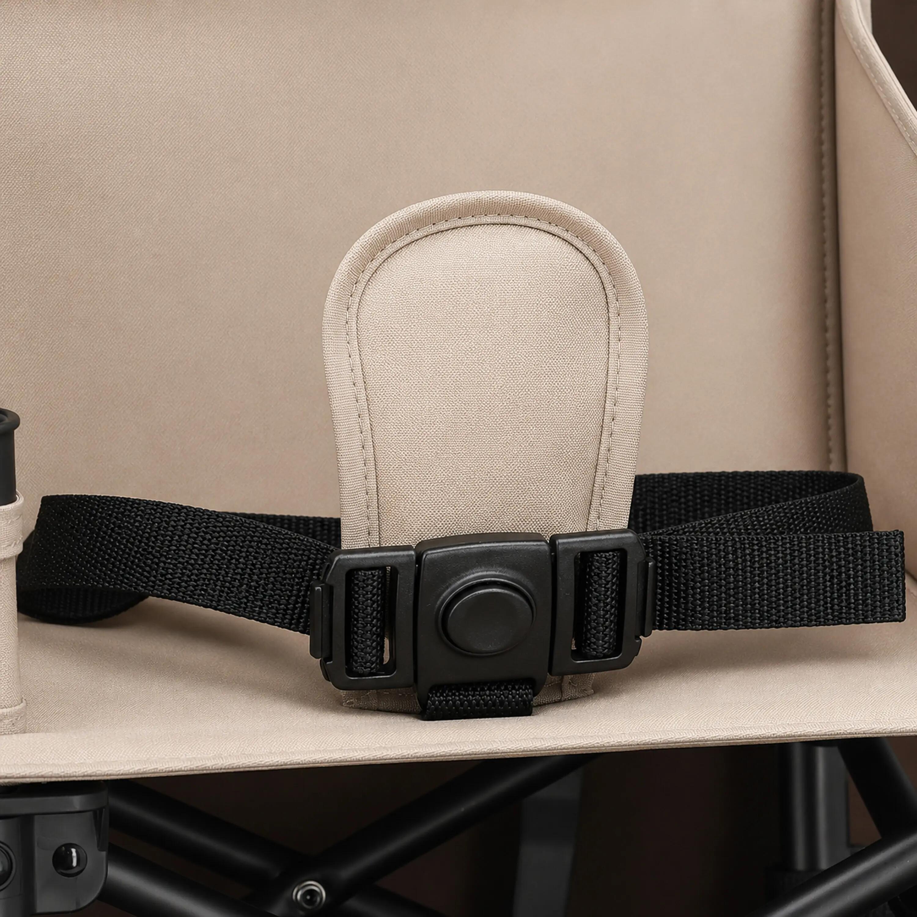 Trona Mini Deryan Pop 'N Sit - Asiento Elevador Plegable - Nougat 8/9