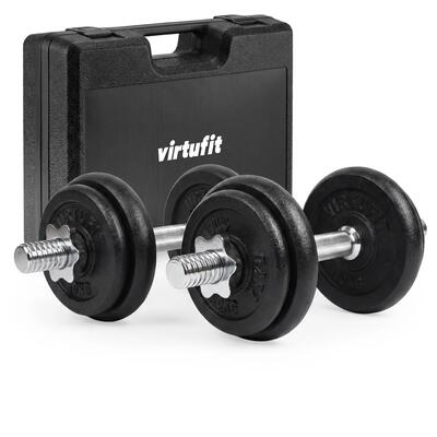 Verstelbare dumbbellset pro - 2 x 10 kg
