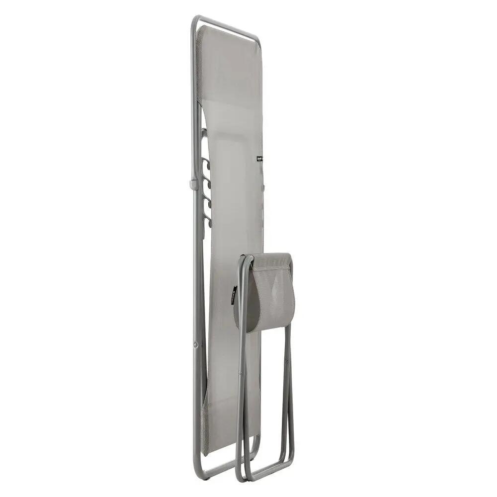 Ensemble transat et repose-jambes - MAXI TRANSAT - Gris - Lafuma Mobilier 2/7