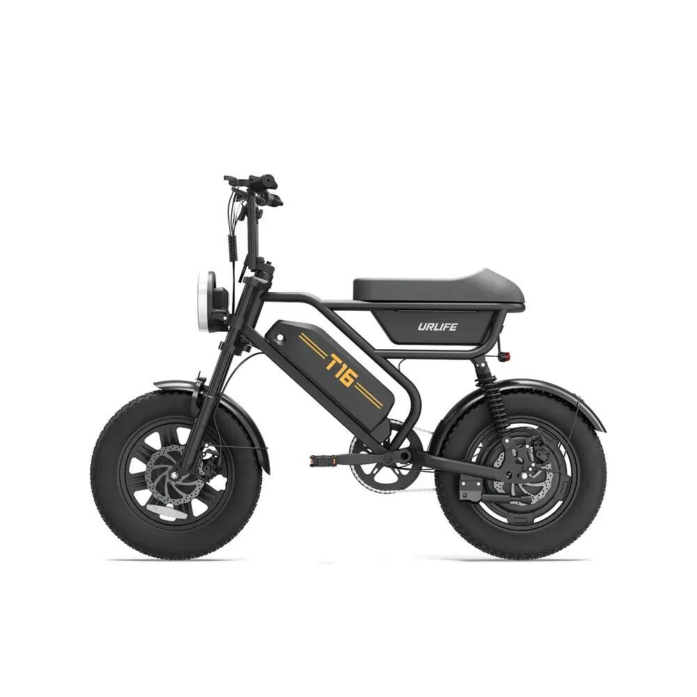 Adult E-bike URLIFE T16, 250W, 48V 13Ah Battery, 16" Fat Tyres 2/11