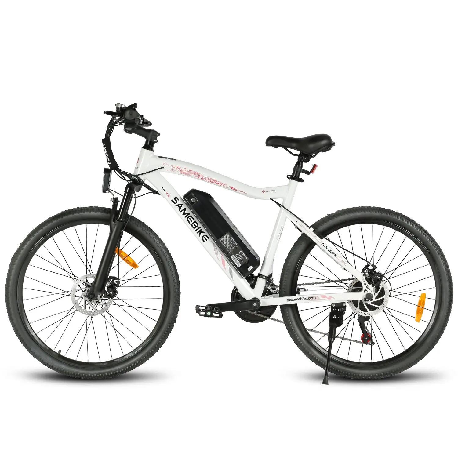 Vélo électrique de ville Unisex Adulte 36V 13Ah Shimano 21V USB LCD LED SY26-II 2/6